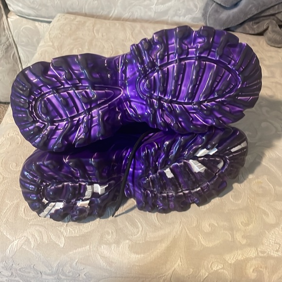 Steve Madden Ecker sneakers in purple - Picture 4 of 5